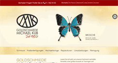 Desktop Screenshot of goldschmiede-kub.at