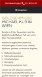 Mobile Screenshot of goldschmiede-kub.at