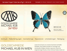 Tablet Screenshot of goldschmiede-kub.at